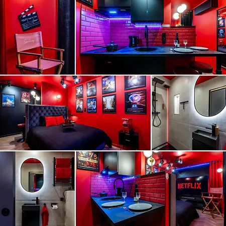 Cinema Prive Tv 85 Pouces - Wifi - Clim - Gare 2 Minutes