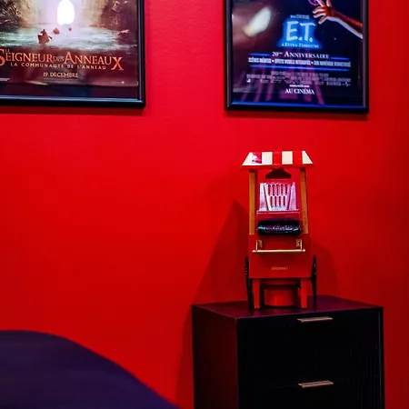 Feriehus Cinema Prive Tv 85 Pouces - Wifi - Clim - Gare 2 Minutes