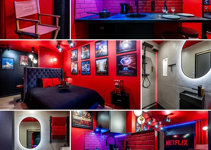 Cinema Prive Tv 85 Pouces - Wifi - Clim - Gare 2 Minutes
