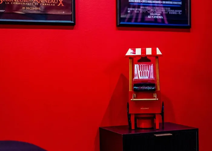 Tatil Evi Cinema Prive Tv 85 Pouces - Wifi - Clim - Gare 2 Minutes